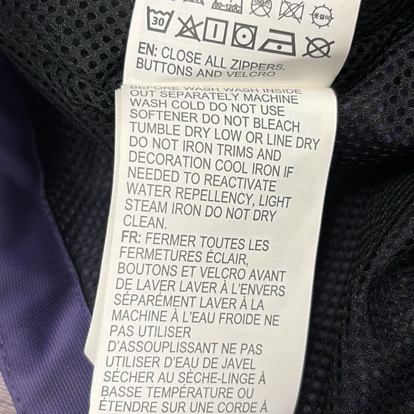 DC Shoes Purple & Black 10K Anorak Jacket Size Small - Picture 8 of 11